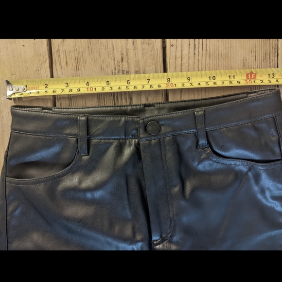 NWOT Joe Fresh faux leather pants - Picture 6 of 6